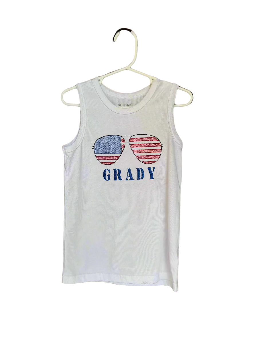 Kids 4th of July customized