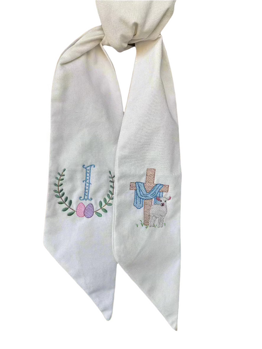 Easter Wreath Sash custom